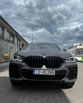 BMW X6 cena 350000 przebieg: 70000, rok produkcji 2022 z Łódź małe 67